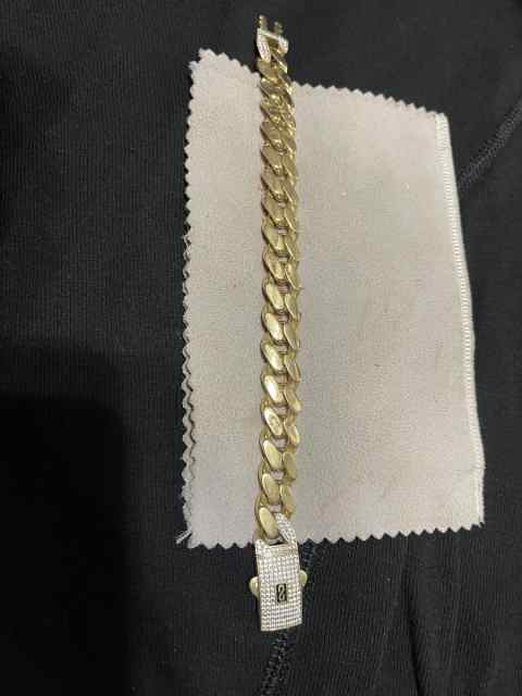 10k Cuban Bracelet