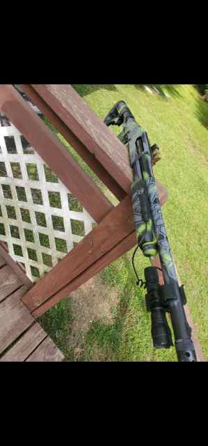 Custom remington 870 super mag