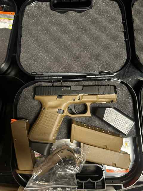 Brand New FDE Glock 19 gen 5 