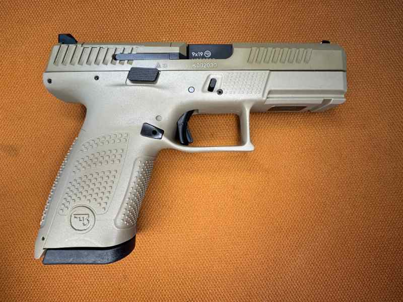 NEW IN BOX - CZ P-10 C (Compact) 9mm - 4&quot; - FDE