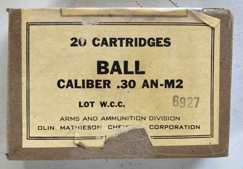 Vintage Box .30 Cal AN-M2