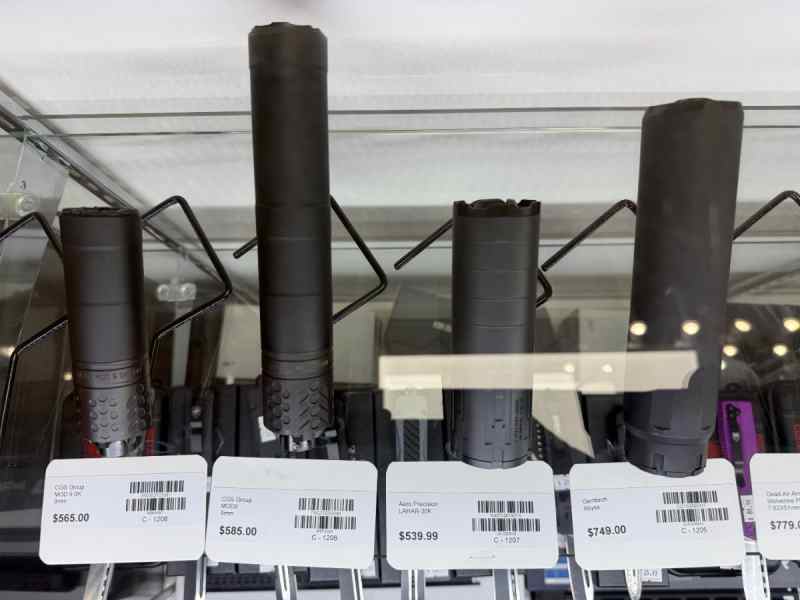 SILENCERS 2-5 Day Approvals (WARF ARMS) $499-$1000