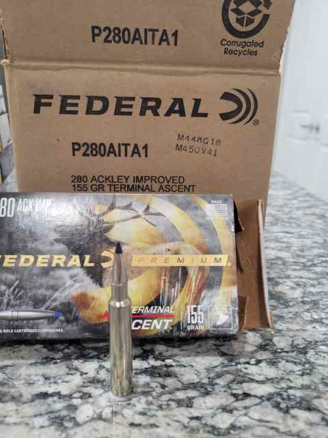 .280 Ackley Improved Ammo