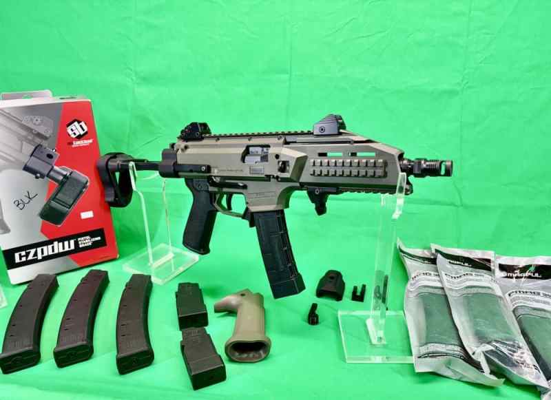 CZ Scorpion Evo 3 S1 9mm OD Green