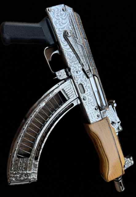 Engraved Mini Draco AK