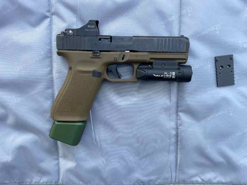 FDE Glock 21 Gen5 MOS .45acp