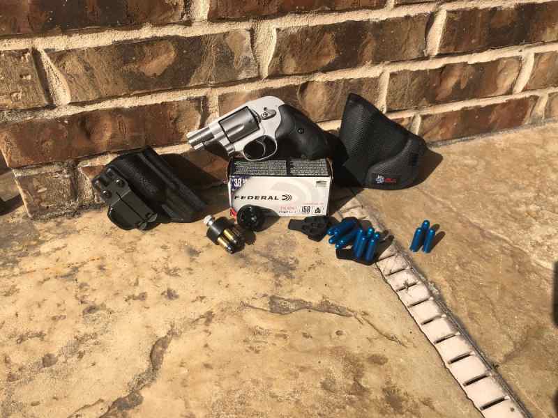 S&amp;W J-Frame 638-2 + Pocket and IWB Carry Holsters