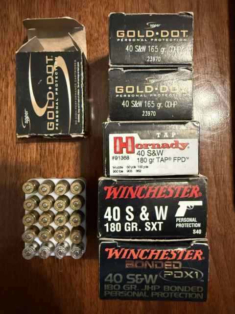 40 S&amp;W ammo