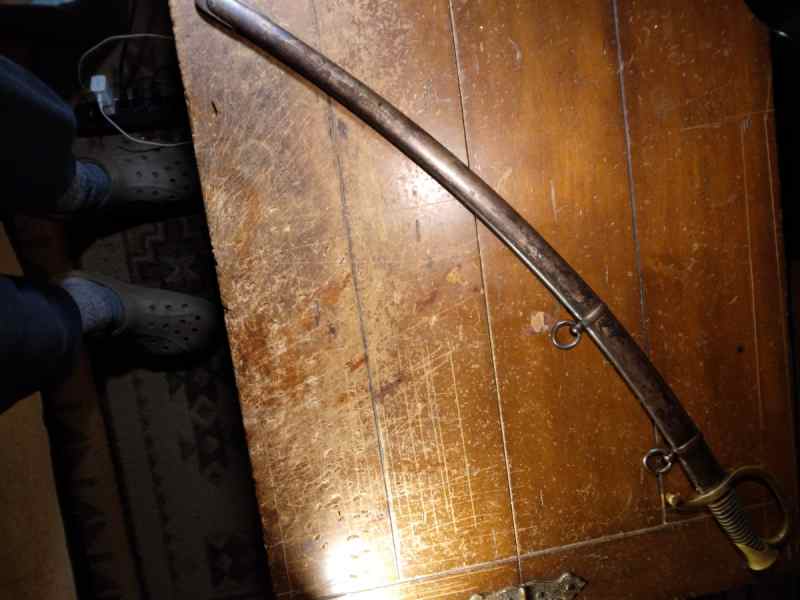 PRICE REDUX Civil War French Artillery Saber $450