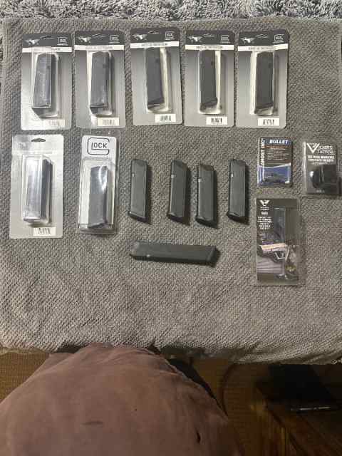Glock .40 Mags, Glock Wilson combat trigger etc