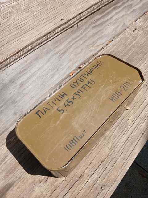 5.45x39 Russian ammo .50 cpr