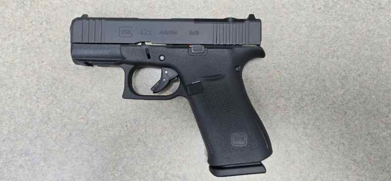 Glock 43X MOS Black