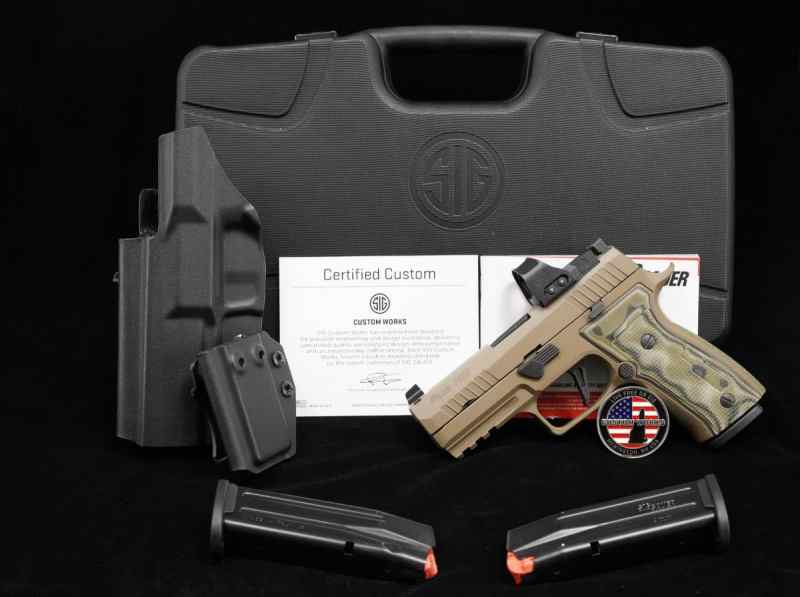 Sig Sauer P320 AXG Scorpion 9mm 3.9&quot;