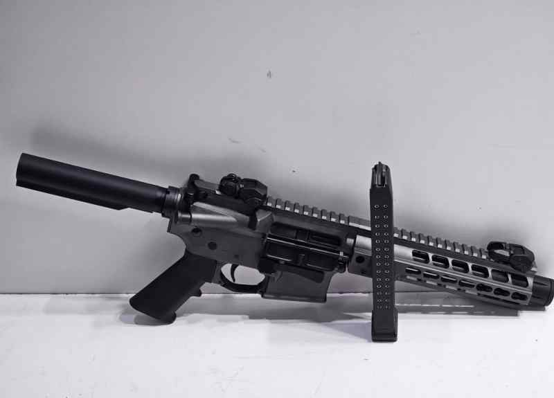 Brigade Bm-F-9 Pistol 9mm with 30 rd Glock Mag
