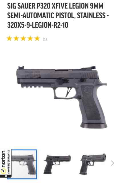 Looking to Buy a Sig P320 or P365 Legion