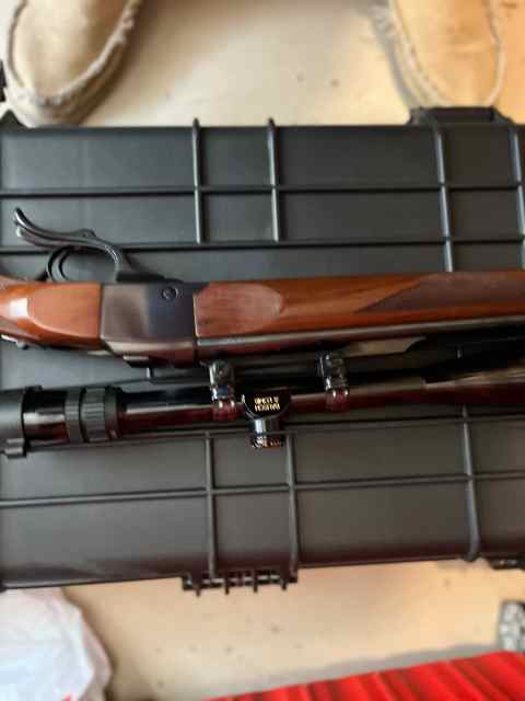 Ruger#1. 243 Bausch&amp;Lomb 6/24 power