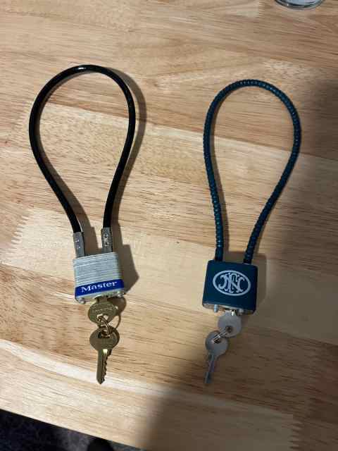 Pair of Firearm Locks