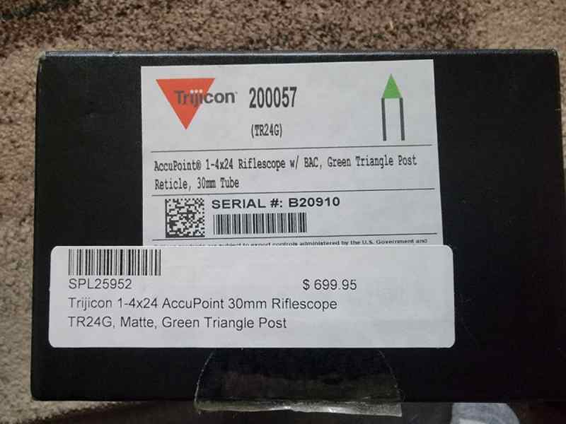 Trijicon TR24G No Mount
