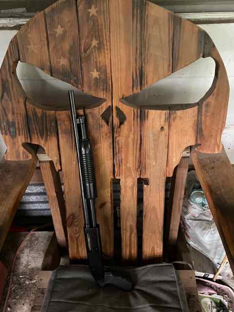 Pistol gripped mossberg 410 